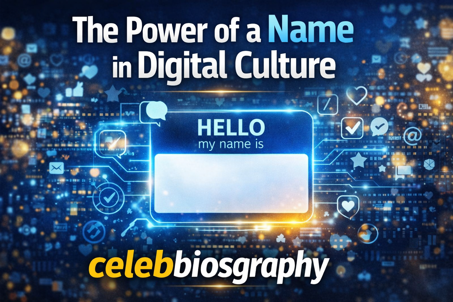 The Power of a Name in Digital Culture