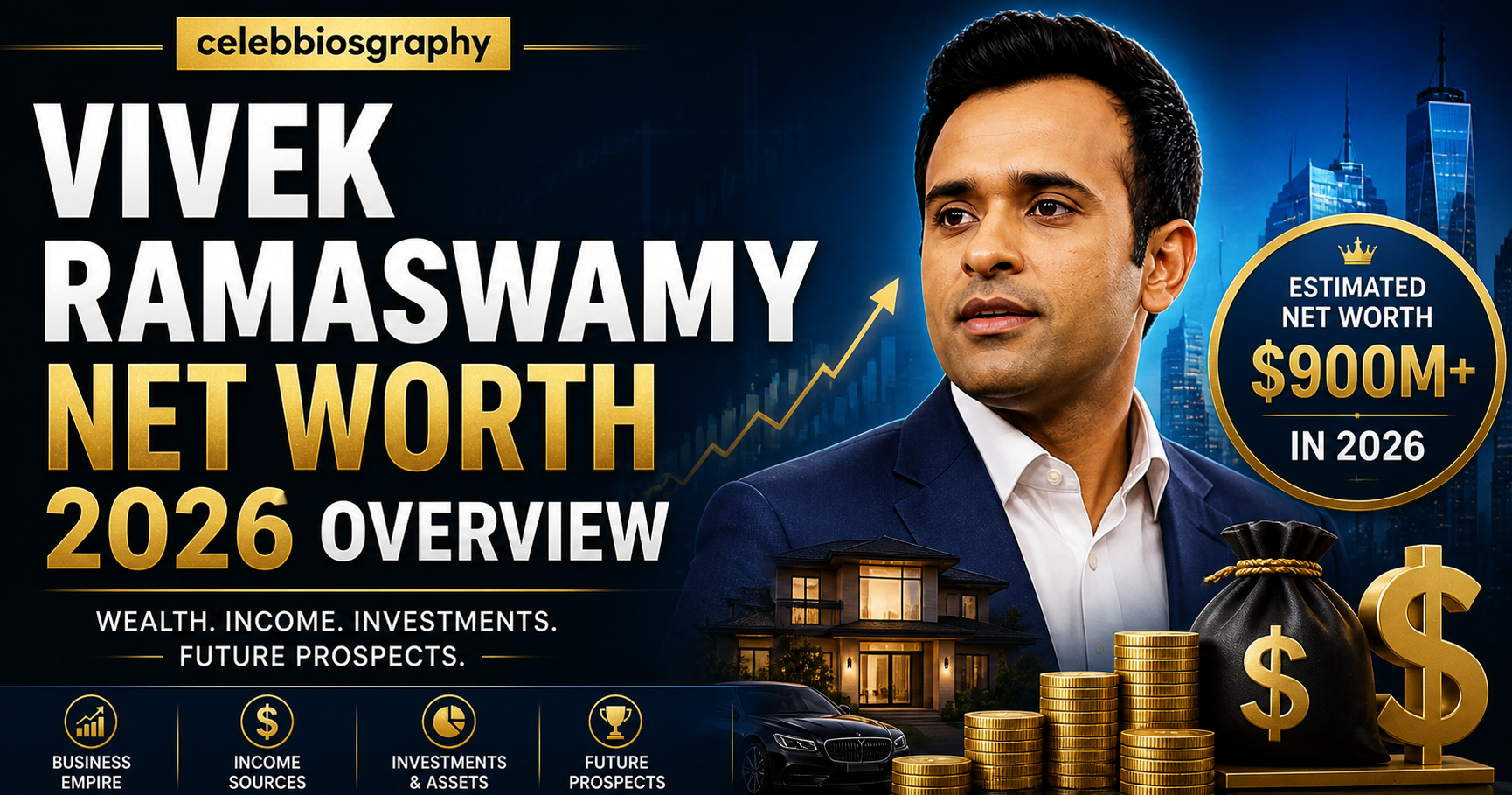 Vivek Ramaswamy Net Worth 2026 Overview