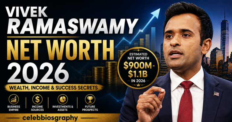 Vivek Ramaswamy Net Worth 2026 Shocking Wealth & Income Breakdown