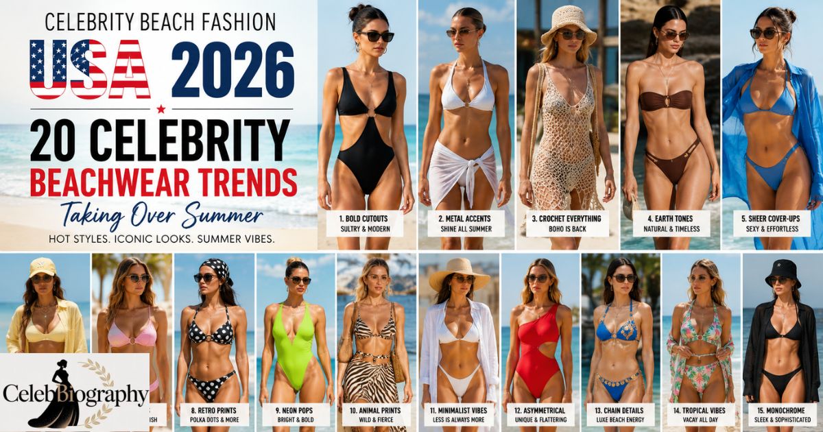 Celebrity Beach Fashion USA 2026